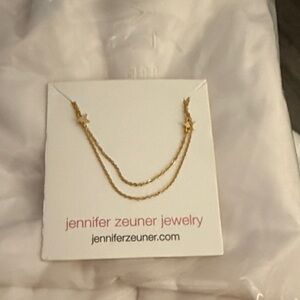 Jennifer Zeuner Gold Star Necklace